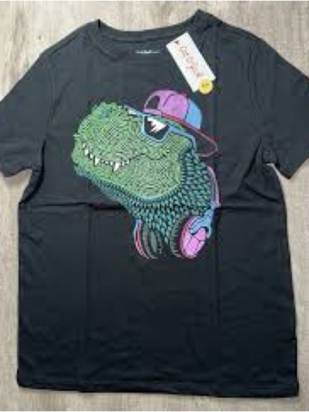 Brand New Lot of 10 Cat & Jack kid size small 6/7 🦖 Dino T-Shirts